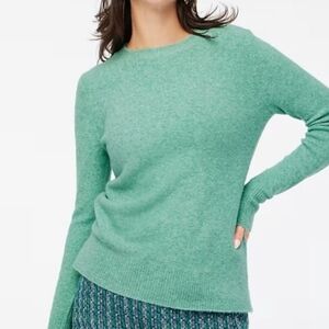 J. Crew Seafoam Crew Neck Sweater Women's Size Large